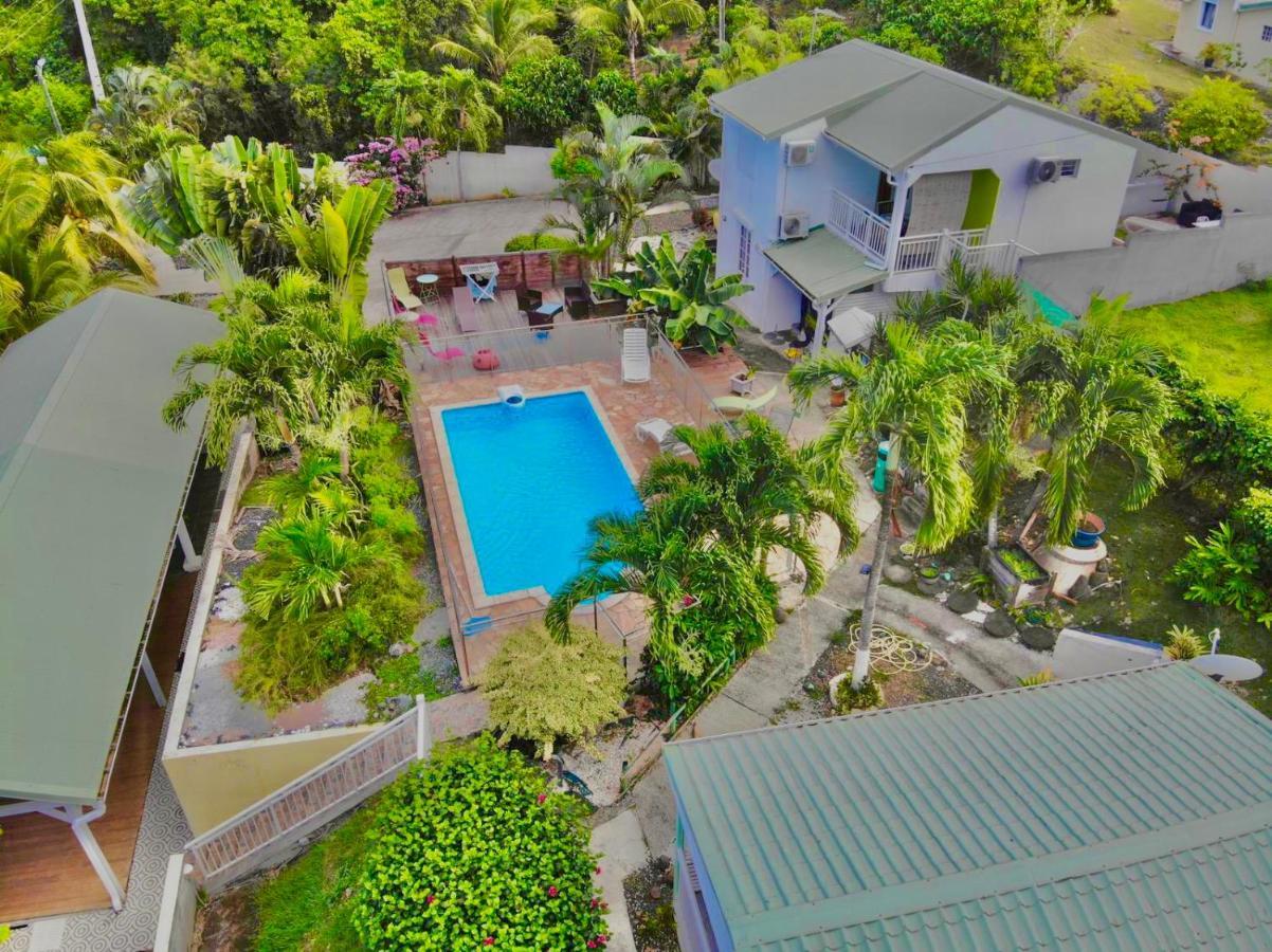 Villa Les Algues De La Chapelle Bleu Horizon Anse-Bertrand Exterior foto