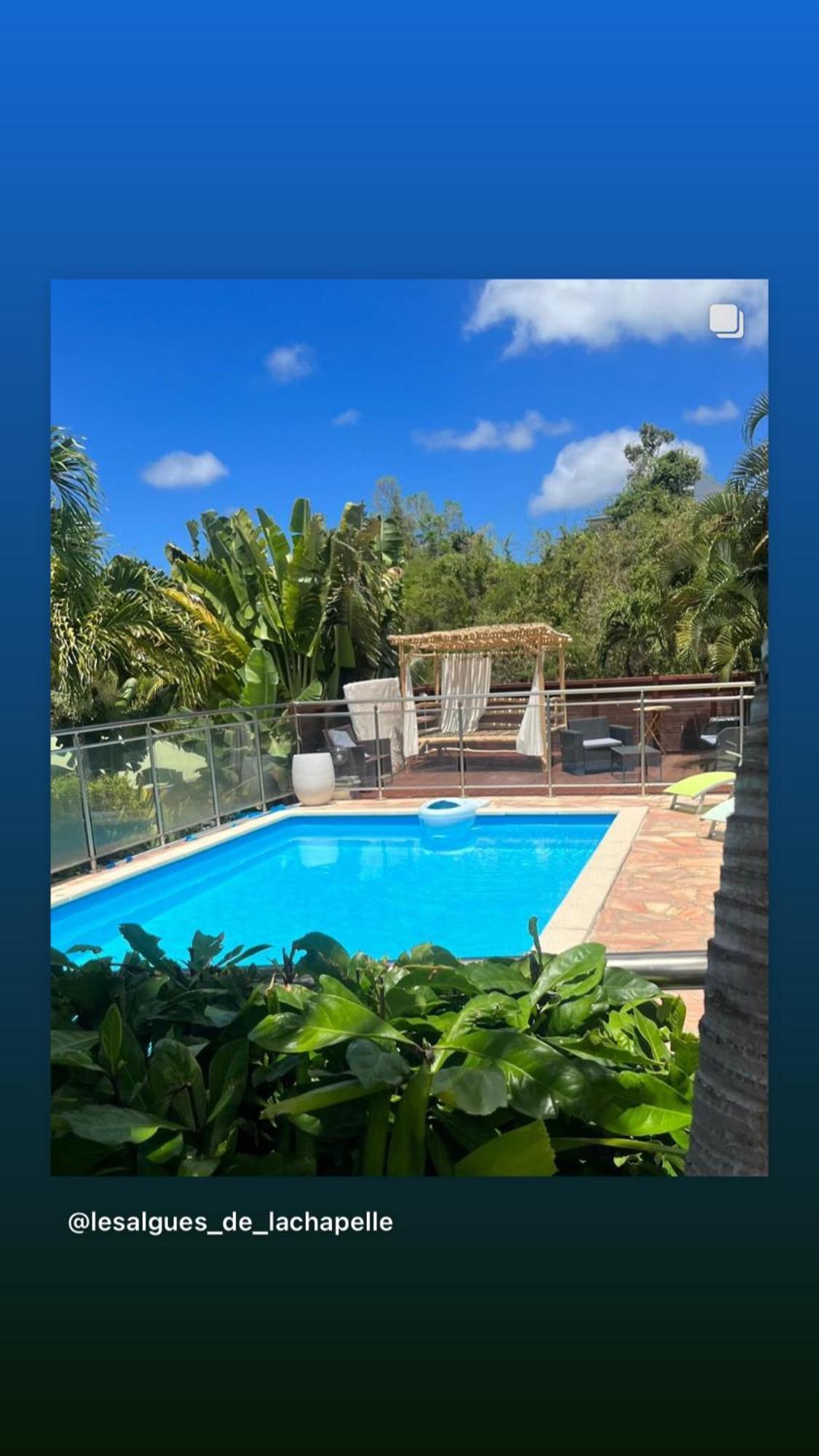 Villa Les Algues De La Chapelle Bleu Horizon Anse-Bertrand Exterior foto